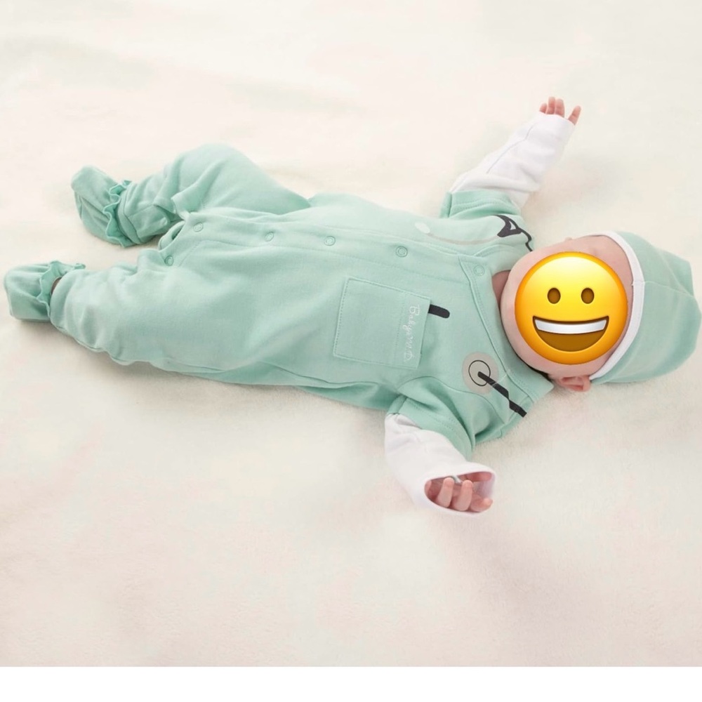 Baby Aspen, Baby M.D. Outfit 0-6 Months Unisex